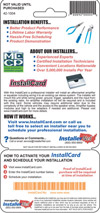 InstallCard Back