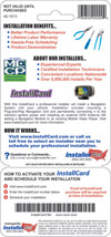 InstallCard Back