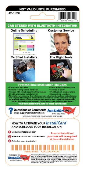 InstallCard Front