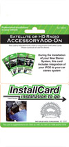 Satellite or HD Radio Accessory Add-On
